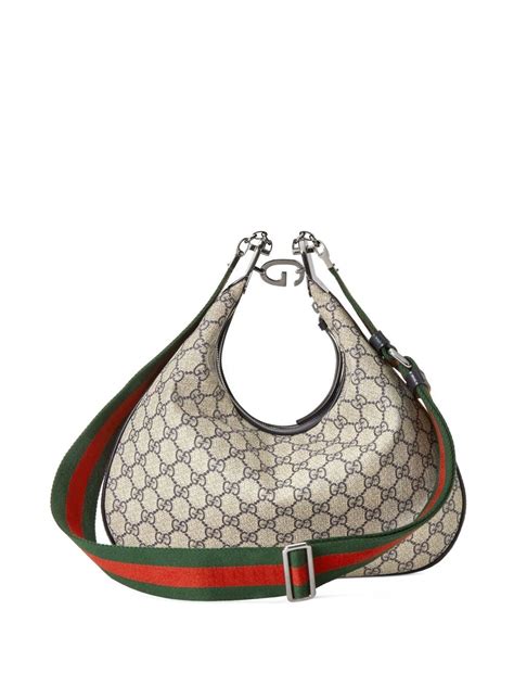 gucci bags leather|farfetch gucci shoulder bags.